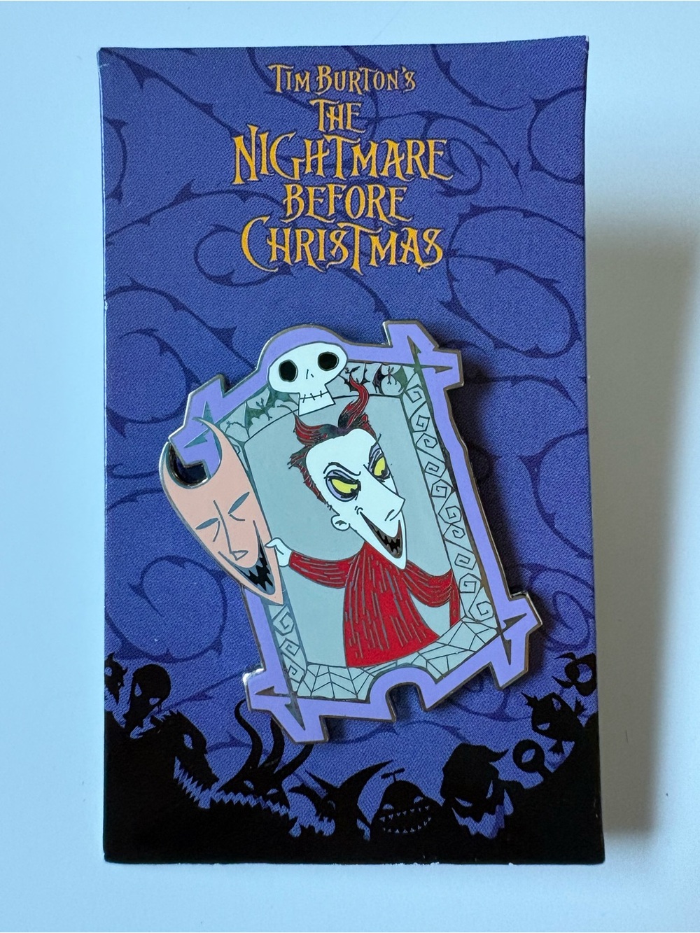 Tim Burton The Nightmare Before Christmas Lock Enamel Pin 2008